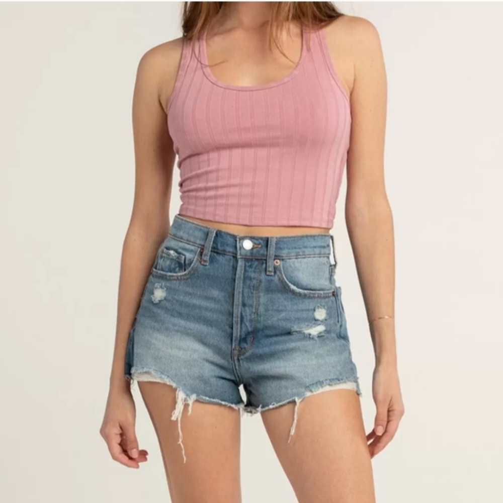 RSQ Blue Jean Shorts